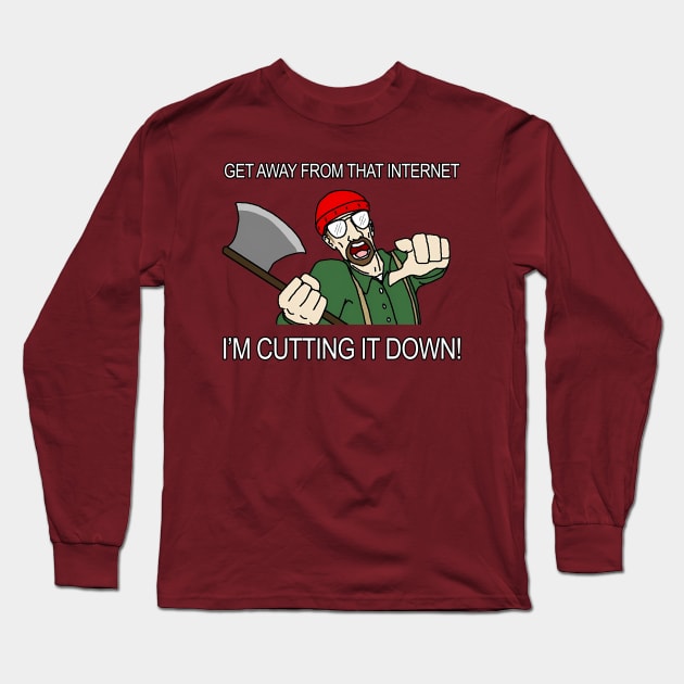 Bob The Internet Lumberjack Long Sleeve T-Shirt by THRILLHO